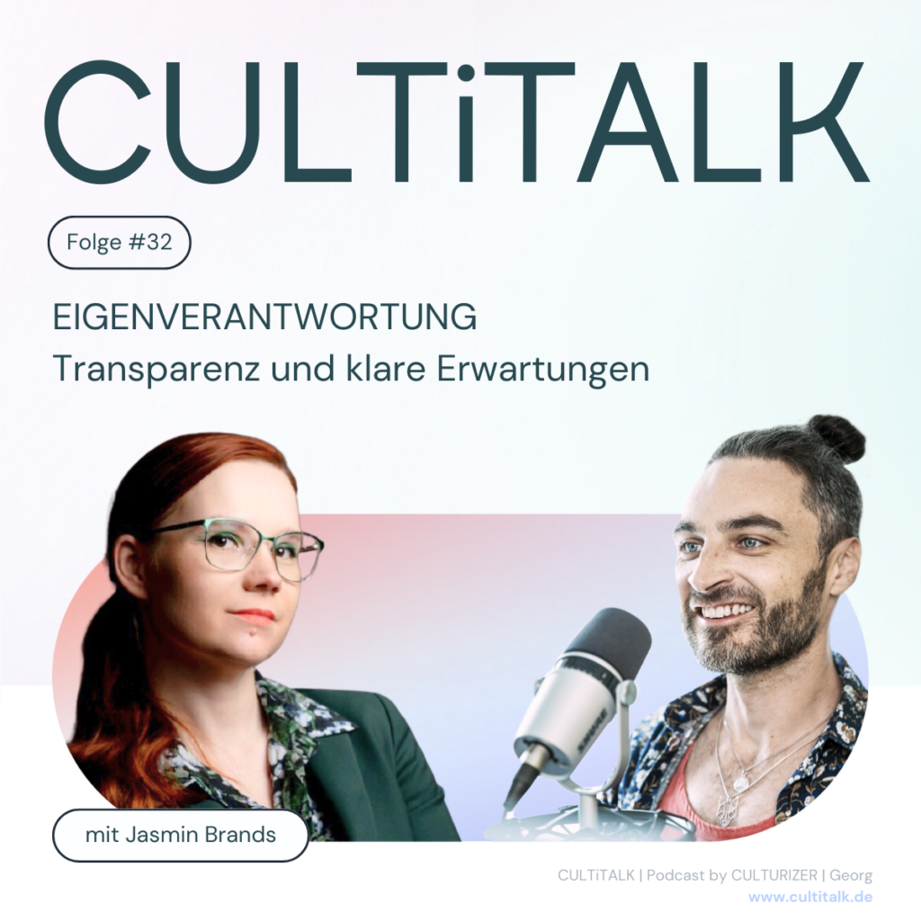 Episodencover mit Georg und Jasmin